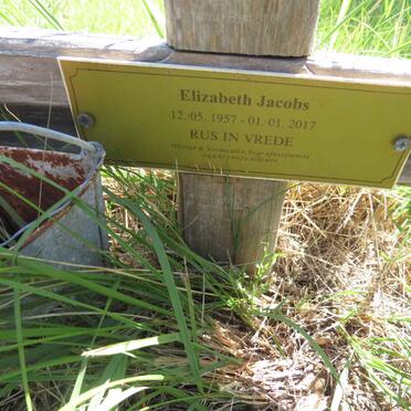 JACOBS Elizabeth 1957-2017