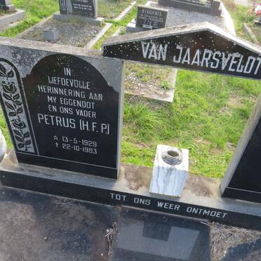 JAARSVELDT H.F.P., van 1929-1983