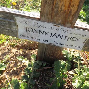 JANTJIES Jonny 1975-2021