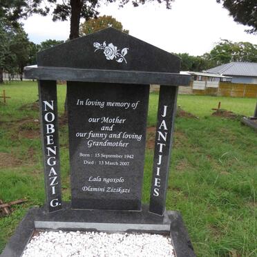 JANTJIES Nobengazig 1942-2007