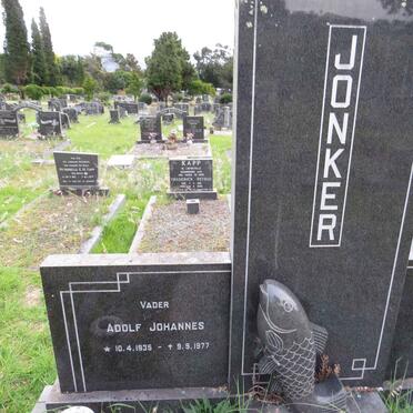 JONKER Adolf Johannes 1935-1977
