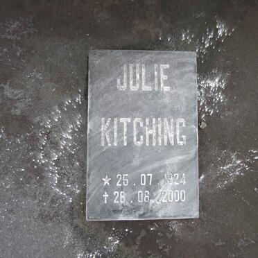 KITCHING Julie 1924-2000