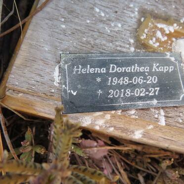 KAPP Helena Dorothea 1948-2018