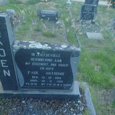 KOEN Paul Anthonie 1914-1981