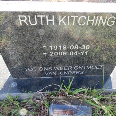 KITCHING Ruth 1918-2006