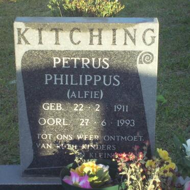 KITCHING Petrus Philippus 1911-1993