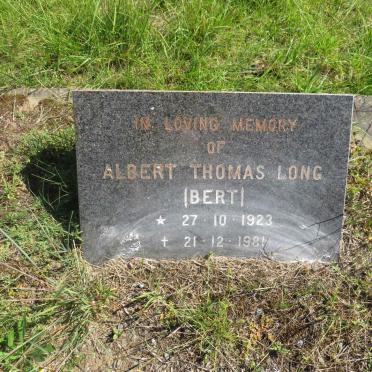 LONG Albert Thomas 1923-1981