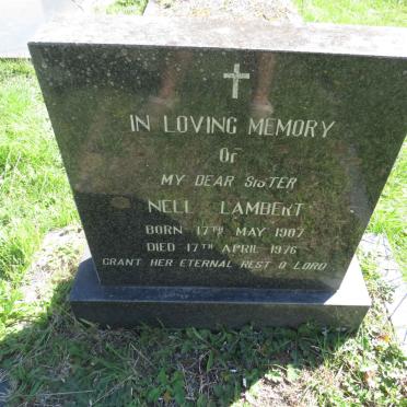 LAMBERT Nell 1907-1976