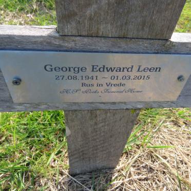 LEEN George Edward 1941-2015