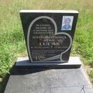 LUCAS Ntombizodwa Sybil 1944-2018
