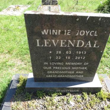 LEVENDAL Winnie Joyce 1913-2012