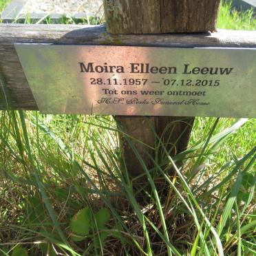 LEEUW Moira Elleen 1957-2015