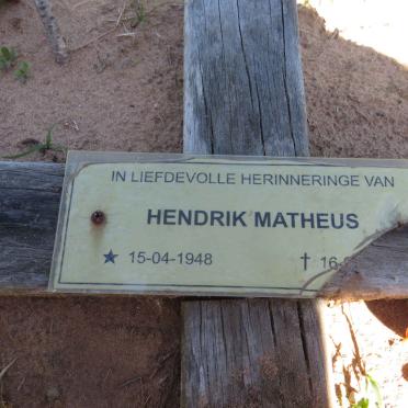 MATHEUS Hendrik 1948-2012