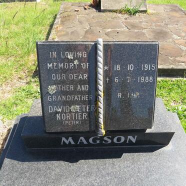 MAGSON David Peter Nortier 1915-1988