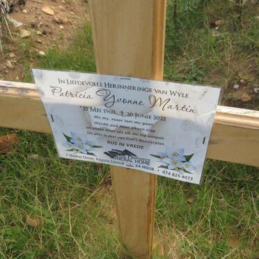 MARTIN Patricia Yvonne 1960-2022