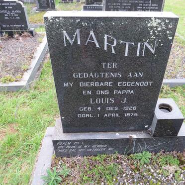 MARTIN Louis J. 1928-1975