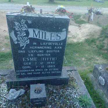 MILES Esme 1945-1963