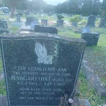 MEYER Margaretha F. 1913-1991