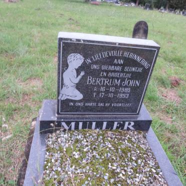 MULLER Bertrum 1985-1993