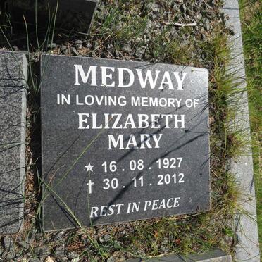 MEDWAY Ian 1920-1999 &amp; Elizabeth Mary 1927-2012