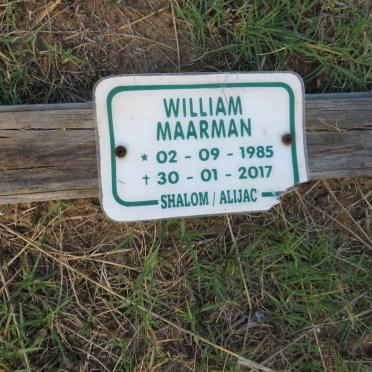 MAARMAN William 1985-2017