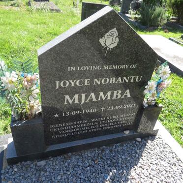 MJAMBA Joyce Nobantu 1940-2021