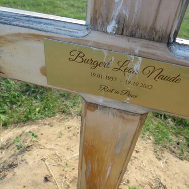 NAUDE Burgert Leon 1937-2022
