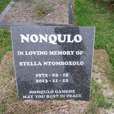 NONQULO Stella Ntomboxolo 1972-2013