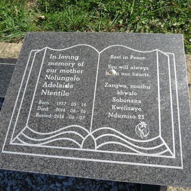 NTENTILE Nolungelo Adelaide 1937-2014