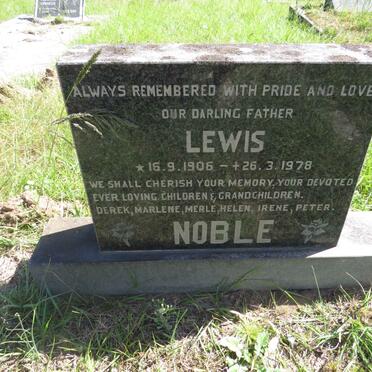 NOBLE Lewis 1906-1978