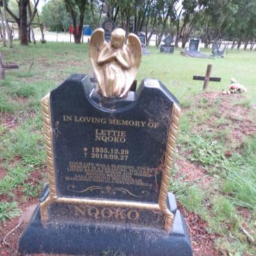 NQOKO Lettie 1935-2018