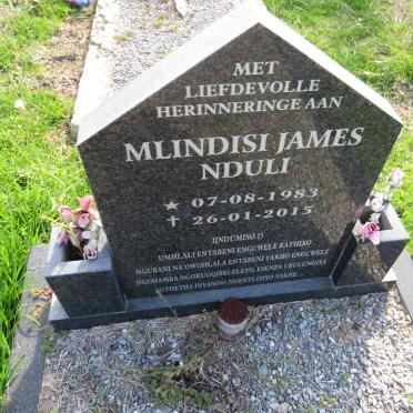NDULI Mlindisi James 1983-2015