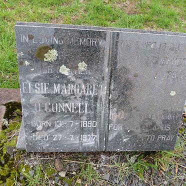 O'CONNELL Elsie Margaret 1890-1977