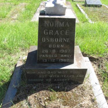 OSBORNE Norma Grace 1967-1967