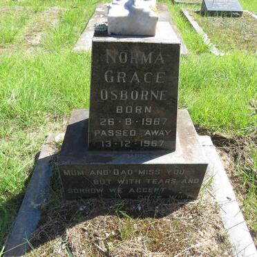 OSBORNE Norma Grace 1967-1967