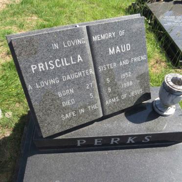 PERKS Priscilla Maud 1952-1998