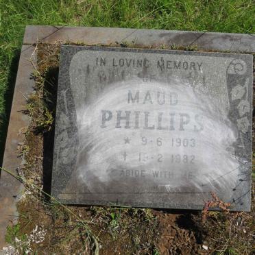 PHILLIPS Maud 1903-1982
