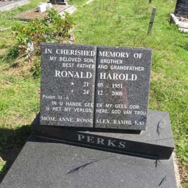 PERKS Ronald Harold 1951-2008