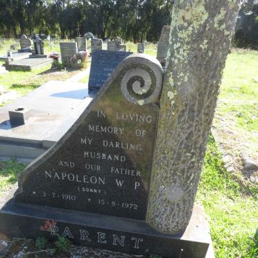 PARENT Napoleon W.P. 1910-1972