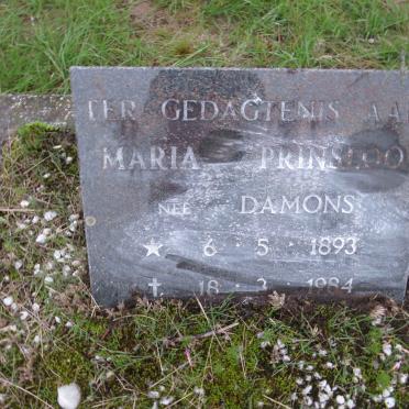 PRINSLOO Maria nee DAMONS 1893-1984