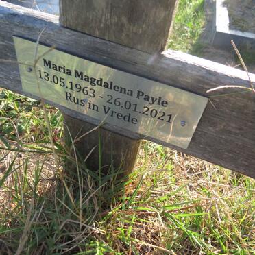PAYLE Maria Magdalena 1963-2021