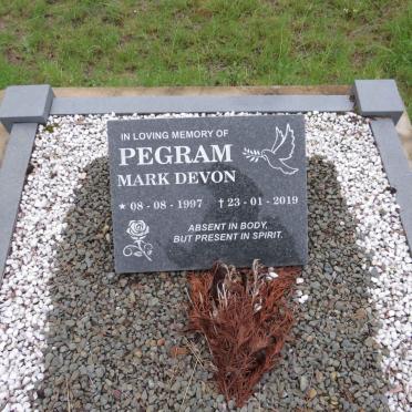 PEGRAM Mark Devon 1997-2019