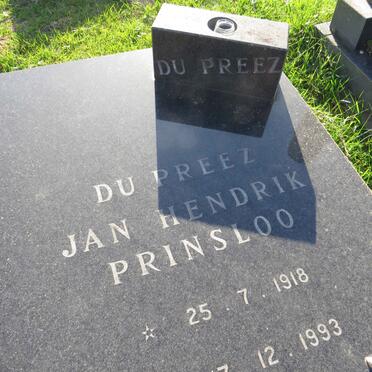 PREEZ Jan Hendrik Prinsloo, du 1918-1993