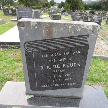 REUCK R.A., de 1911-1977