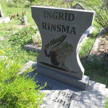 RINSMA Ingrid 1958-2014