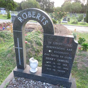 ROBERTS Henry Samuel 1918-1984