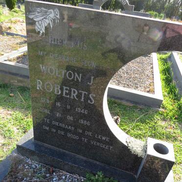 ROBERTS Wolton J. 1946-1986