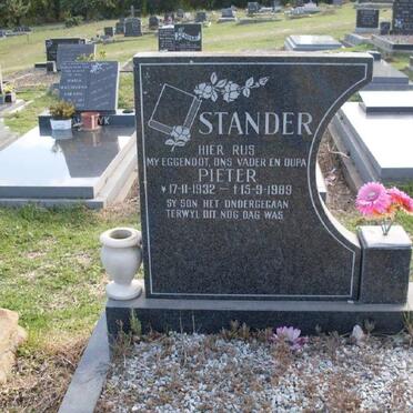 STANDER Pieter 1932-1989
