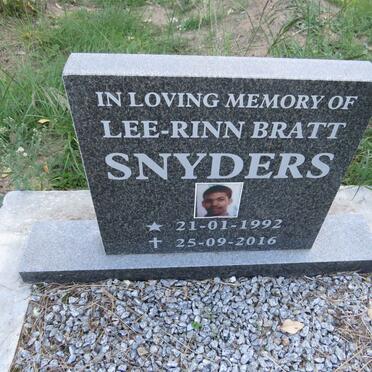 SNYDERS Lee-Rinn Bratt 1992-2016