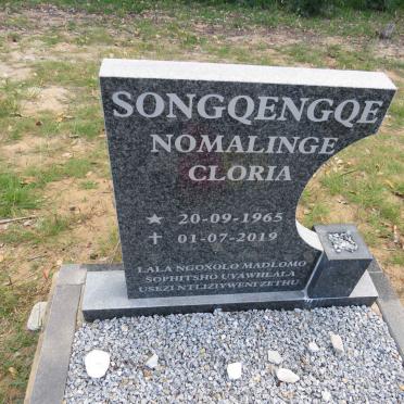 SONGQENGQE Nomalinge Cloria 1965-2019